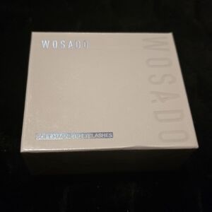 WOSADO NO.10 Ultra Black Soft Magnetic Eyelashes Magnetic Lash Kit NIB